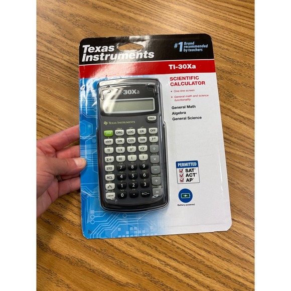 New Texas Instruments TI-30Xa Scientific Calculator School Math Algebra New - Picture 5 of 7